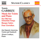 Album artwork for Tomas Garbizu: Music for Txistu and Piano