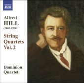 Album artwork for Hill: String Quartets Vol. 2 (Dominion Quartet)