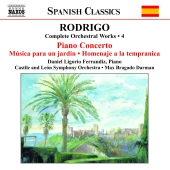 Album artwork for Rodrigo: COMPLETE ORCHESTRAL WORKS 4