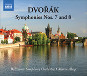 Album artwork for Dvorak: Symphonies 7 & 8 / Alsop