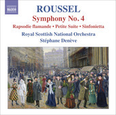 Album artwork for Roussel: Symphony no. 4