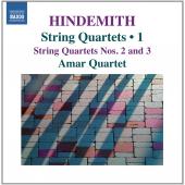 Album artwork for Hindemith: String Quartets vol. 1