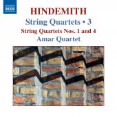 Album artwork for Hindemith: String Quartets vol.3  /Amar Quartet