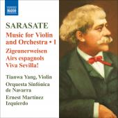 Album artwork for Sarasate: Music for Violin & Orchestra Vol. 1