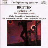 Album artwork for Benjamin Britten - CANTICLES I - V