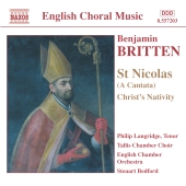 Album artwork for Britten: St. Nicholas CAntata