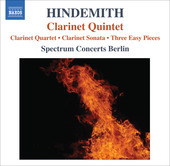 Album artwork for Hindemith: Chamber Works for Clarinet