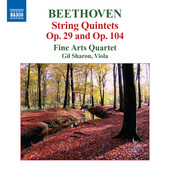 Album artwork for Beethoven: String Quartets, Ops.29, 104