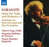 Album artwork for Sarasate: Music for Violin & Orchestra vol.4 /Yang