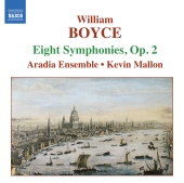 Album artwork for Boyce: Eight Symphonies, Op 2 / Mallon, Aradia