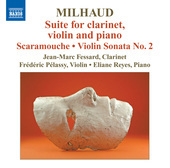 Album artwork for Milhaud: Suite for Clarinet, Violin and Piano, etc
