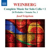 Album artwork for Weinberg: Complete Music Solo Cello Vol. 1