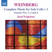 Album artwork for Weinberg: Complete Music for Solo Cello Vol. 2