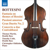 Album artwork for Bottesini: Fantasia on Rossini, etc.
