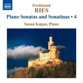 Album artwork for Ries: Piano Sonatas and Sonatinas Vol. 4