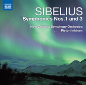 Album artwork for Sibelius: Symphonies Nos. 1 & 3 / Inkinen
