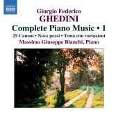 Album artwork for Ghedini: Complete Piano Music vol.1