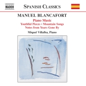 Album artwork for BLANCAFORT: COMPLETE PIANO MUSIC, VOL. 1