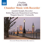 Album artwork for Jacob: Chamber Music with Recorder