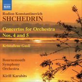Album artwork for SHCHEDRIN - CONCERTOS 4 & 5