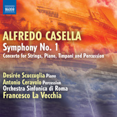 Album artwork for Casella: Symphony No.1