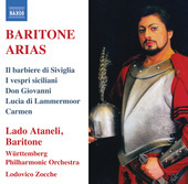 Album artwork for Lado Ataneli: Baritone Arias