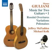 Album artwork for Giuliani: Music for 2 Guitars, Vol. 1