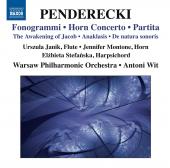 Album artwork for Penderecki: Fonogrammi, Horn Concerto, etc.