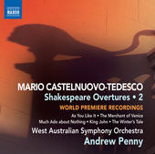 Album artwork for Castelnuovo-Tedesco: Shakespeare Overtures 2