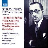 Album artwork for Stravinsky: THE 125TH ANNIVERSARY ALBUM