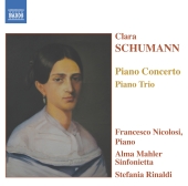 Album artwork for Clara Schumann: PIANO CONCERTO / PIANO TRIO