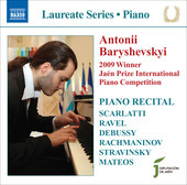 Album artwork for Antonii Baryshevskyi: Scarlatti, Ravel, Debussy, e
