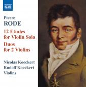 Album artwork for Rode: 12 Etudes for Solo Violin, Duos