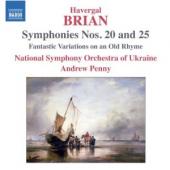 Album artwork for Brian: Symphonies Nos. 20 & 25 / Penny