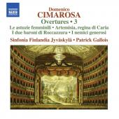 Album artwork for Cimarosa: Overtures Vol. 3 / Gallois