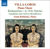 Album artwork for Villa-Lobos : Piano Music Vol. 6 (Rubinsky)