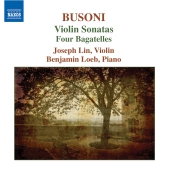 Album artwork for BUSONI: VIOLIN SONATAS/FOUR BAGATELLES