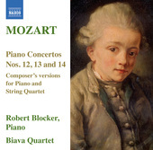 Album artwork for Mozart: Piano Concertos Nos. 12, 13 & 14 / Blocker