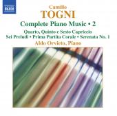 Album artwork for Camilo Togni: Complete Piano Music vol. 2