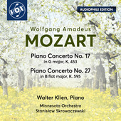 Album artwork for Mozart: Piano Concertos Nos. 17 & 27