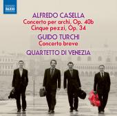 Album artwork for Casella: Concerto per archi, Cinque pezzi