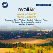 Album artwork for Dvorák: Violin Concerto & Piano Concerto