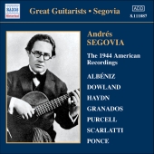 Album artwork for ANDRES SEGOVIA - THE 1944 AMERICAN RECORDINGS