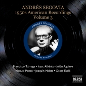 Album artwork for ANDRES SEGOVIA: 1950 AMERICAN RECORDINGS - VOLUME