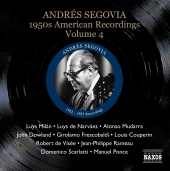 Album artwork for ANDRES SEGOVIA: 1950 AMERICAN RECORDINGS, VOL. 4