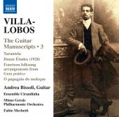 Album artwork for VILLA LOBOS: GUITAR MANUSCRIPTS NO. 3
