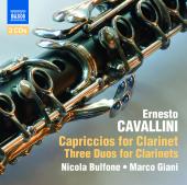 Album artwork for Cavallini: Capriccios for Clarinet, Duos for Clari