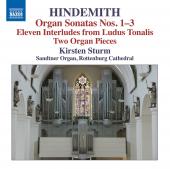 Album artwork for Hindemith: Organ Sonatas Nos. 1-3