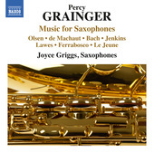Album artwork for Grainger: Music for Saxophones