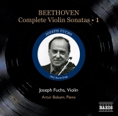Album artwork for Beethoven: Violin Sonatas Nos. 1-4 (Fuchs)